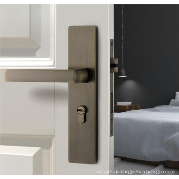 Schlafzimmer -Türgriff im American Style Modern Einfache Festholz Türschloss mit stilem Innentürschlos